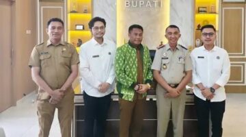 Dari Silaturahmi Menuju Penguatan Sinergi, Bupati Paulus Henuk Sambut Kepala Kantor Pertanahan yang Baru