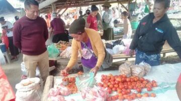 Bupati Rote Ndao Pantau Aktivitas Pasar Busalangga, Ekonomi Rakyat Jadi Perhatian