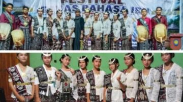 Bikin Pengunjung Terpukau, Tarian Kebalai SMPN 1 Lobalain Jadi Magnet di Expo UMKM 2026